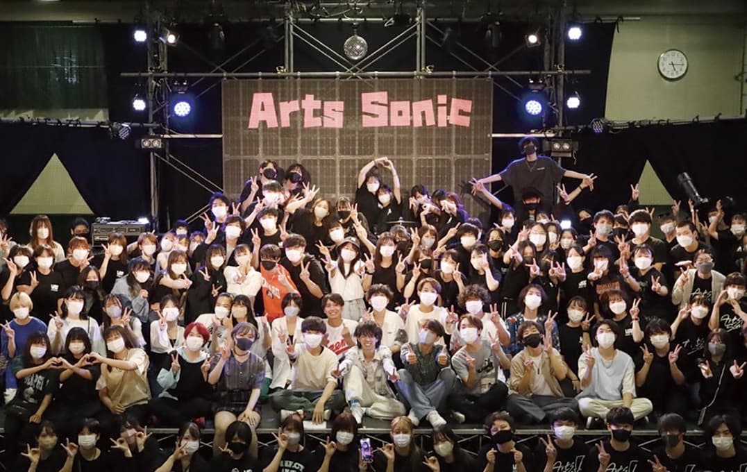 ARTS SONICでの集合写真